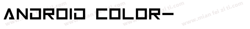 Android color字体转换